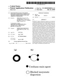 BLOCKED ISOCYANATE CONTAINING EMULSION COMPOSITION, PRODUCTION METHOD THEREOF, BAKING PAINT OR ADHESIVE COMPOSITION diagram and image