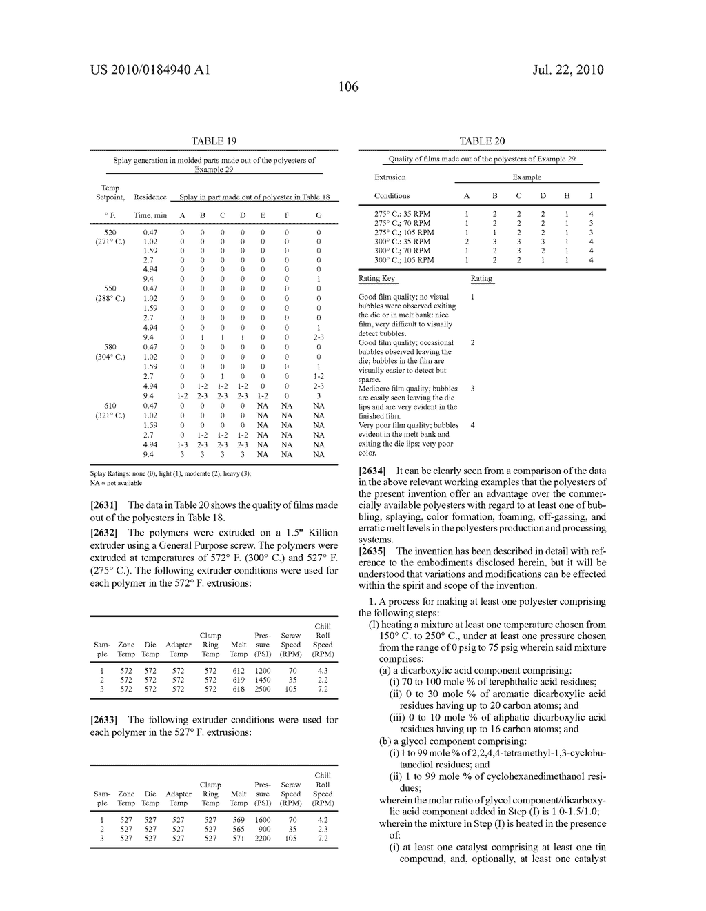 Polyester Compositions Which Comprise Cyclobutanediol and Certain Thermal Stabilizers, and/or Reaction Products Thereof - diagram, schematic, and image 114