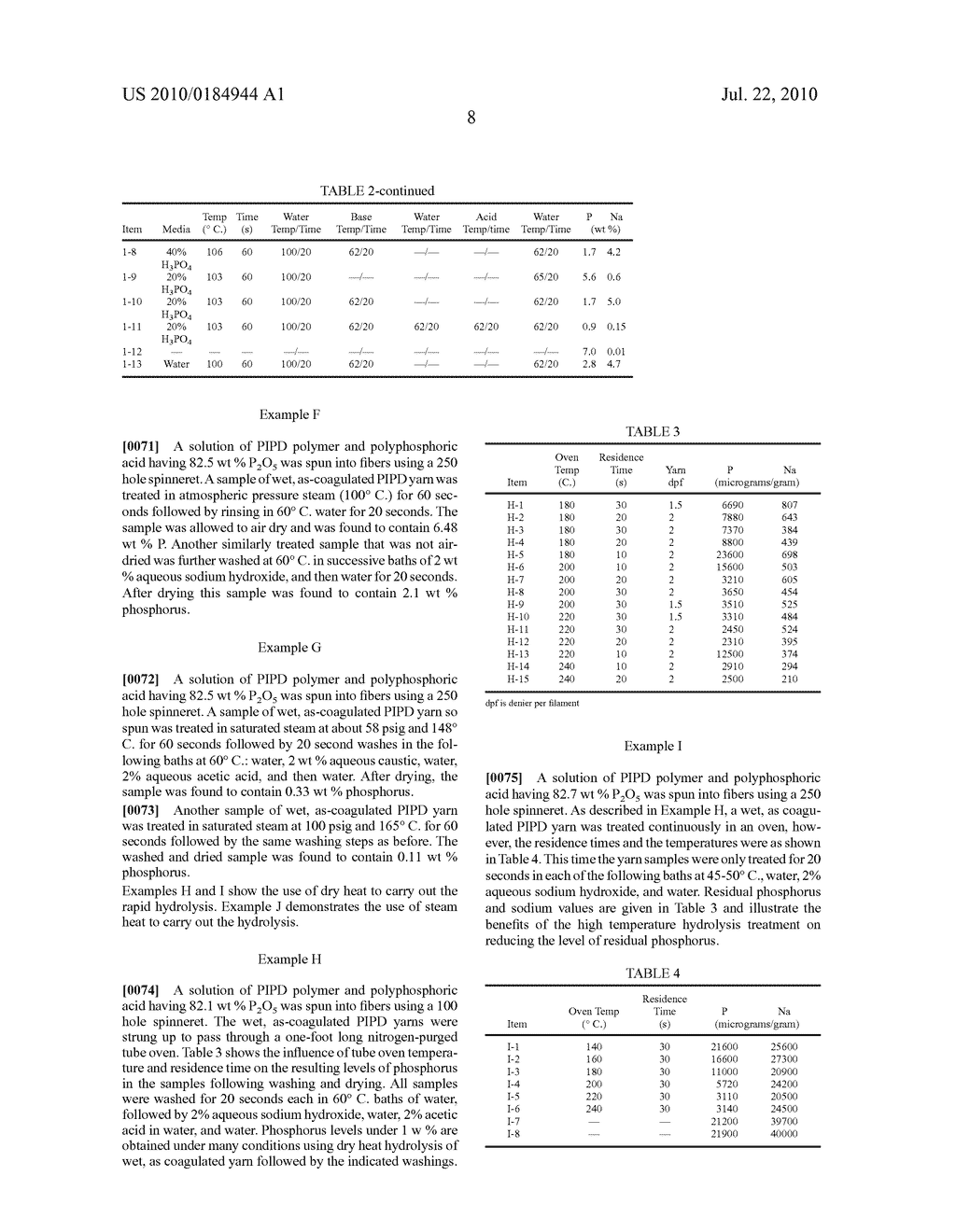 PROCESS FOR REMOVING PHOSPHOROUS FROM A FIBER OR YARN - diagram, schematic, and image 10