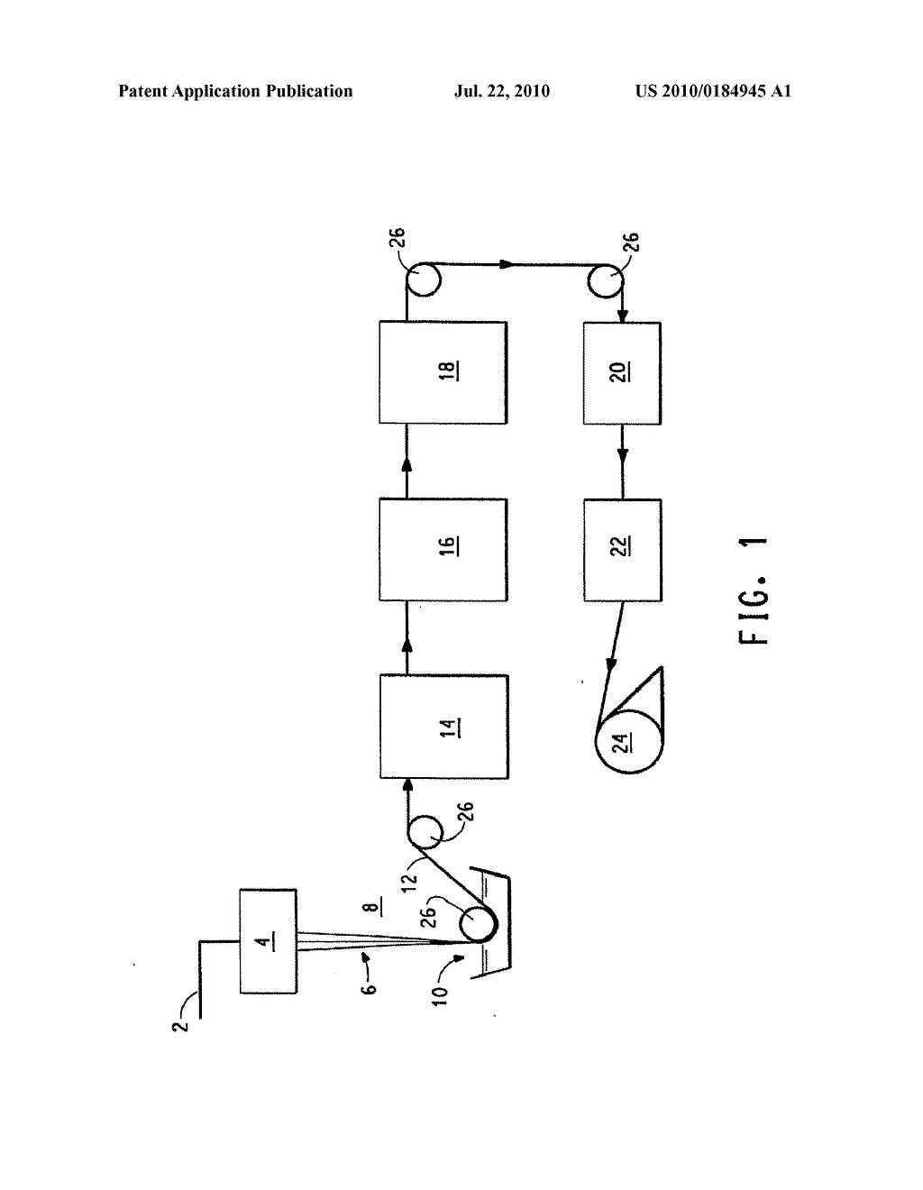 PROCESS FOR HYDROLYZING POLYPHOSPHORIC ACID IN A SPUN YARN - diagram, schematic, and image 02