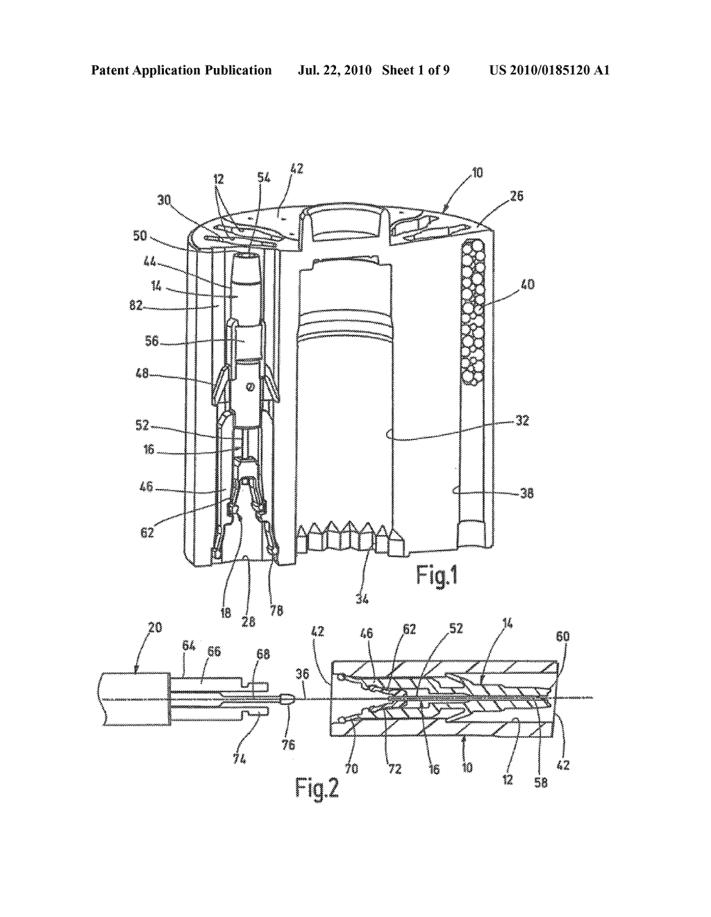 MAGAZINE FOR ANNULARY CAPILLARY LANCETS - diagram, schematic, and image 02