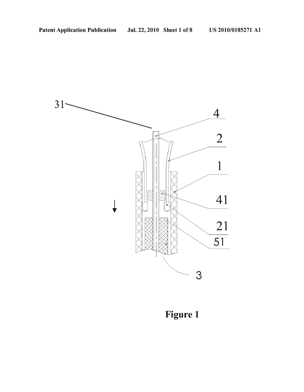 DELIVERY APPARATUS FOR A RETRACTABLE SELF EXPANDING NEUROVASCULAR STENT - diagram, schematic, and image 02