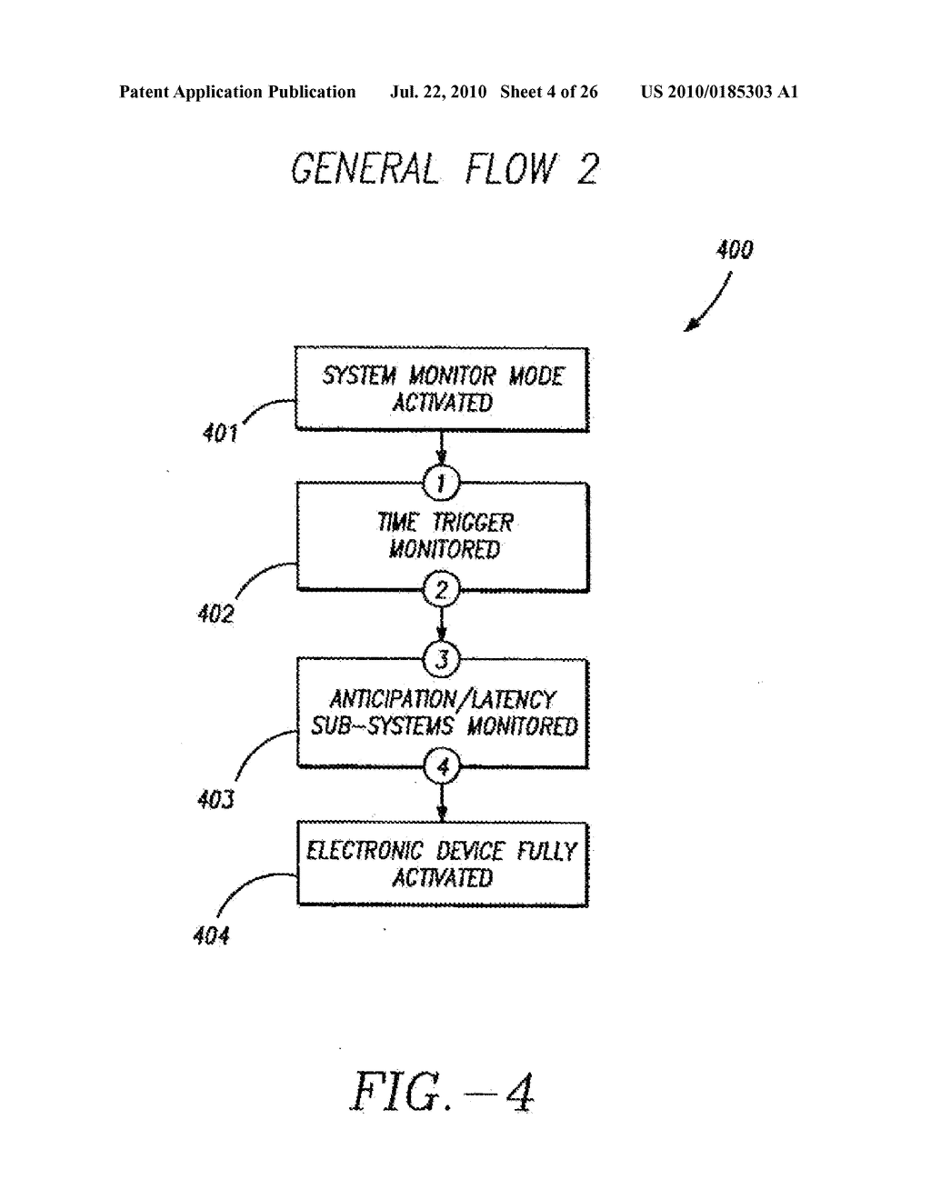 METHOD AND APPARATUS FOR CONTROLLING THE OPERATIONAL MODE OF ELECTRONIC DEVICES IN RESPONSE TO SENSED CONDITIONS - diagram, schematic, and image 05