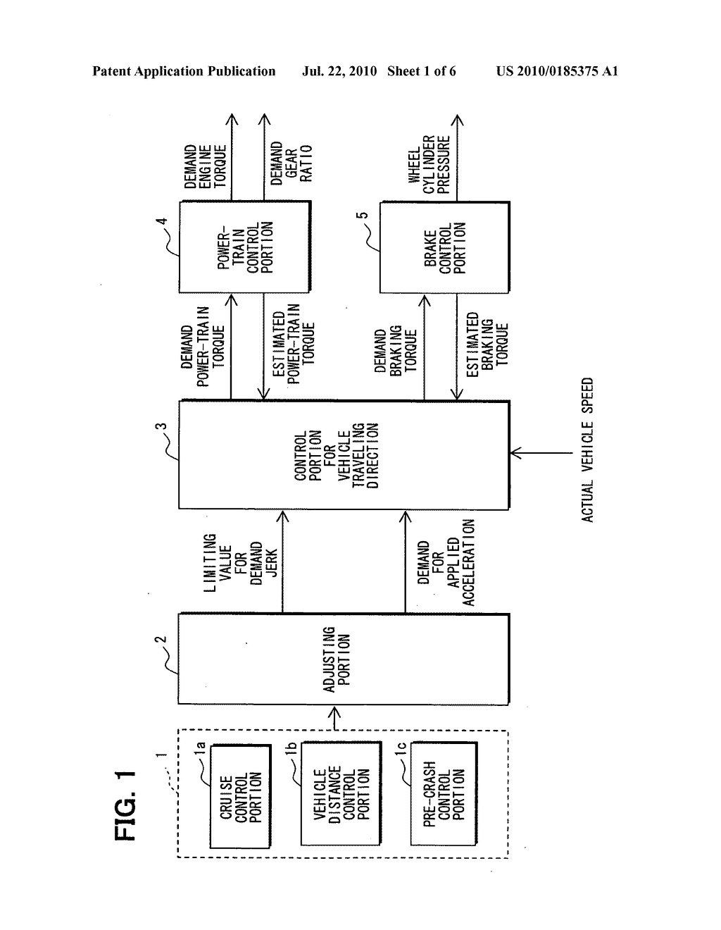 Acceleration control apparatus for vehicle - diagram, schematic, and image 02