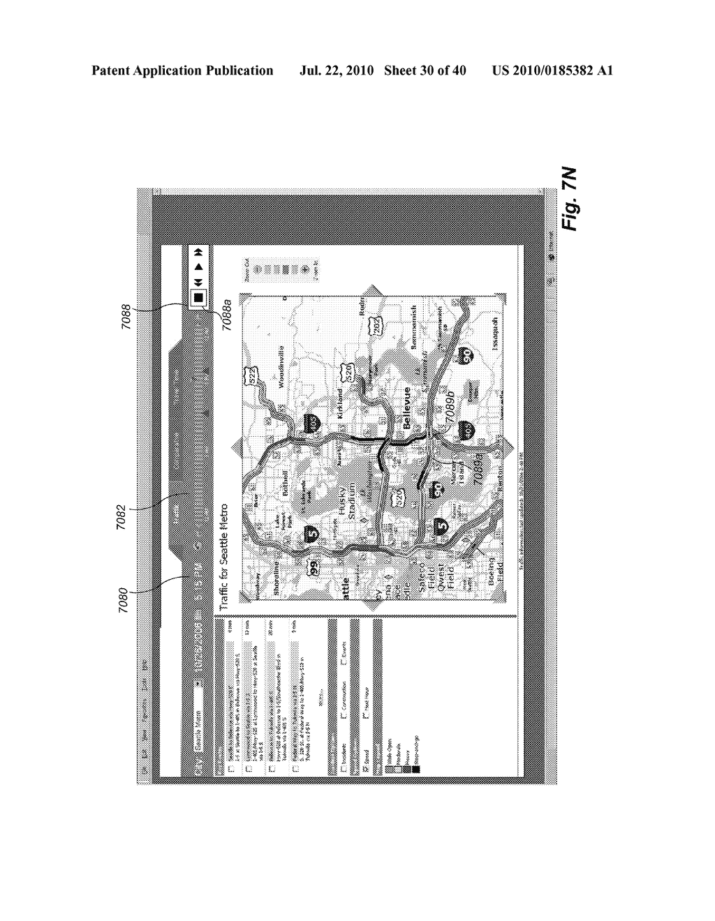 DISPLAYING ROAD TRAFFIC CONDITION INFORMATION AND USER CONTROLS - diagram, schematic, and image 31