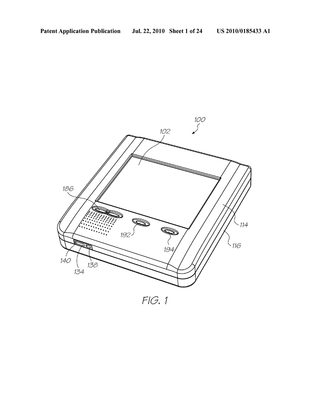 METHOD OF TRANSLATING PRINTED TEXT USING HANDHELD DISPLAY DEVICE - diagram, schematic, and image 02