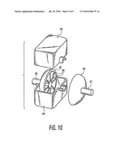 RECIPROCATING WORKPIECE DEVICE WITH A DRIVE SYSTEM SEEKING THE RESONANCE OF THE DRIVEN SYSTEM PORTION THEREOF diagram and image