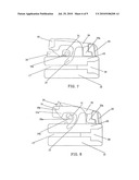 SLIDE FASTENER SLIDER FOR EASY MOUNTING OF A PULL TAB diagram and image