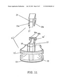 SLIDE FASTENER SLIDER FOR EASY MOUNTING OF A PULL TAB diagram and image