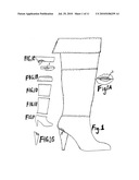 Shoe and boot construction with attachable components diagram and image