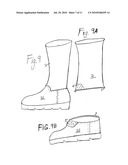 Shoe and boot construction with attachable components diagram and image