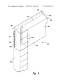 LOADING DOCK TRUCK AND TRAILER SEALS AND ASSOCIATED SYSTEMS AND METHODS diagram and image