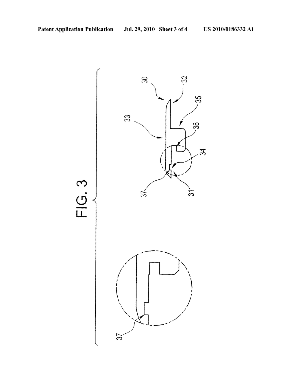 MOLDING PROFILE AND MOLDING PROFILE ASSEMBLY - diagram, schematic, and image 04