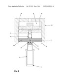 VACUUM MEASURING CELL DEVICE HAVING A HEATER diagram and image