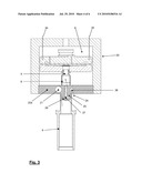 VACUUM MEASURING CELL DEVICE HAVING A HEATER diagram and image