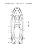 PERSONAL WATERCRAFT WITH PIVOTABLE PLATFORM diagram and image