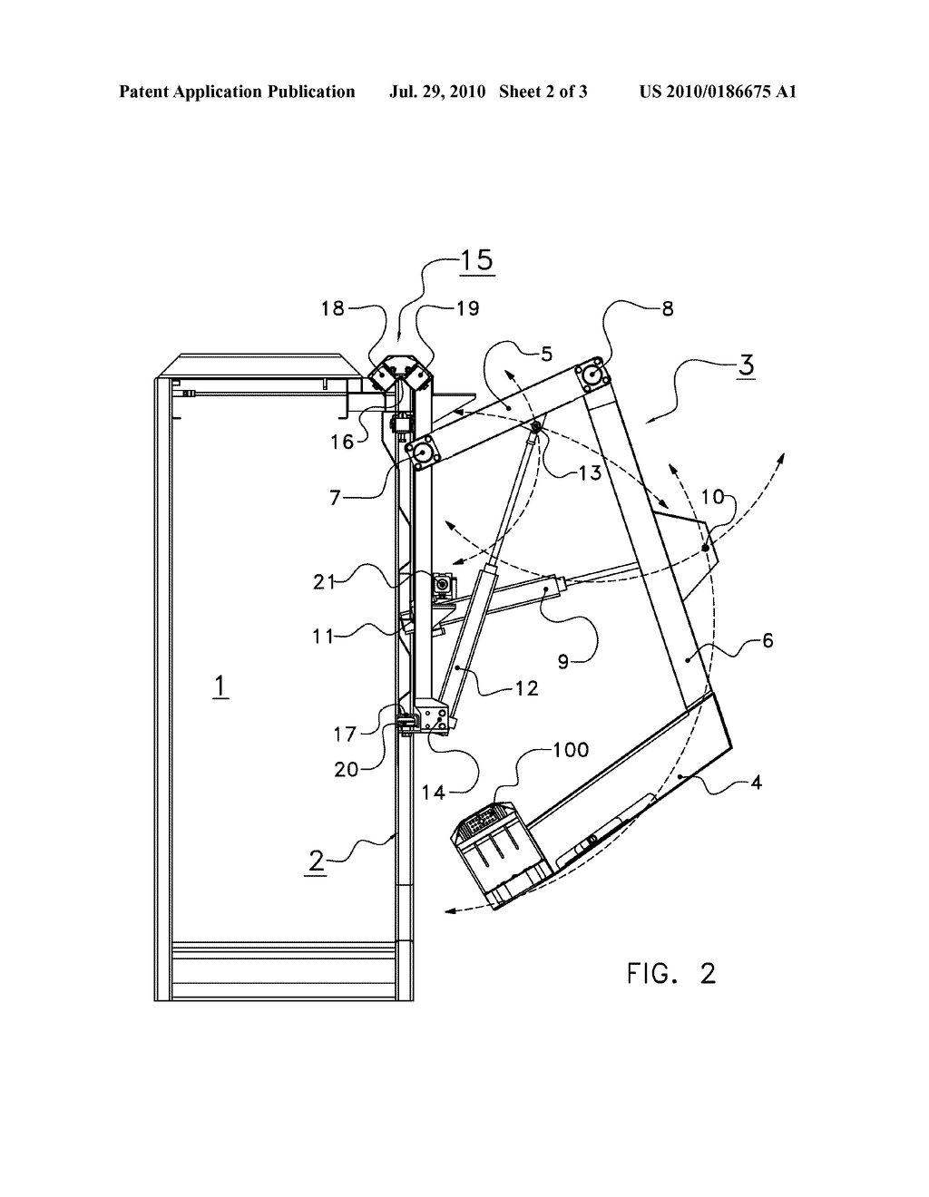 IMPLEMENT FOR AUTOMATICALLY MILKING A DAIRY ANIMAL - diagram, schematic, and image 03