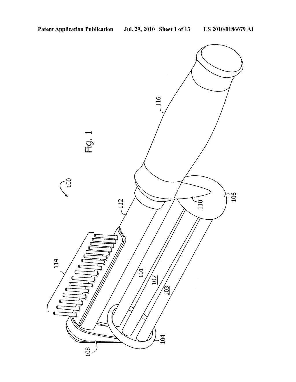 PET GROOMING TOOL - diagram, schematic, and image 02