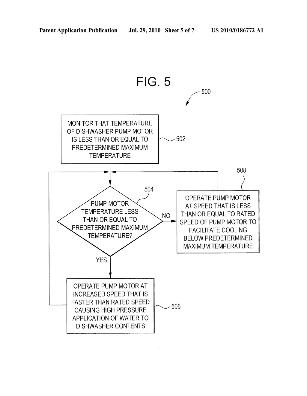 METHOD AND SYSTEM FOR DISHWASHER OPERATION - diagram, schematic, and image 06