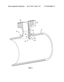 PIPE ASSEMBLY WITH SCOOP FOR DIRECTING FLUID INTO A STANDPIPE AND FOR MITIGATING ACOUSTIC AND VORTEX COUPLED RESONANCE diagram and image