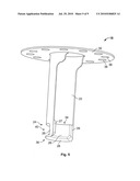 PIPE ASSEMBLY WITH SCOOP FOR DIRECTING FLUID INTO A STANDPIPE AND FOR MITIGATING ACOUSTIC AND VORTEX COUPLED RESONANCE diagram and image