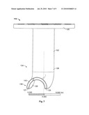 PIPE ASSEMBLY WITH SCOOP FOR DIRECTING FLUID INTO A STANDPIPE AND FOR MITIGATING ACOUSTIC AND VORTEX COUPLED RESONANCE diagram and image