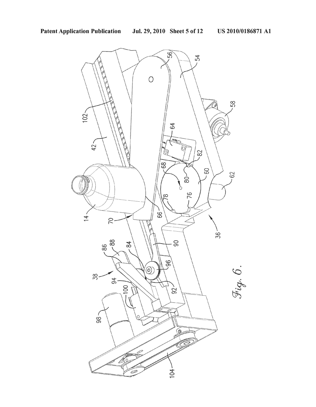 AUTOMATED VIAL LABELING APPARATUS - diagram, schematic, and image 06