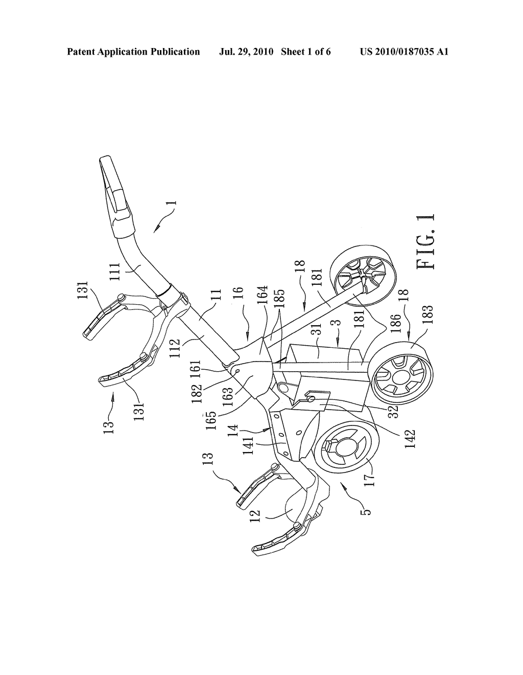 ELECTRIC GOLF BAG CART - diagram, schematic, and image 02