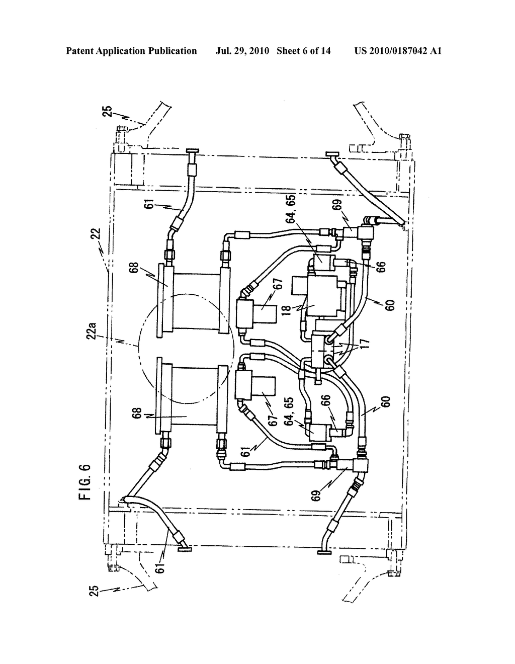 LUBRICATING OIL COOLING DEVICE FOR TRAVELING SPEED REDUCTION GEAR - diagram, schematic, and image 07