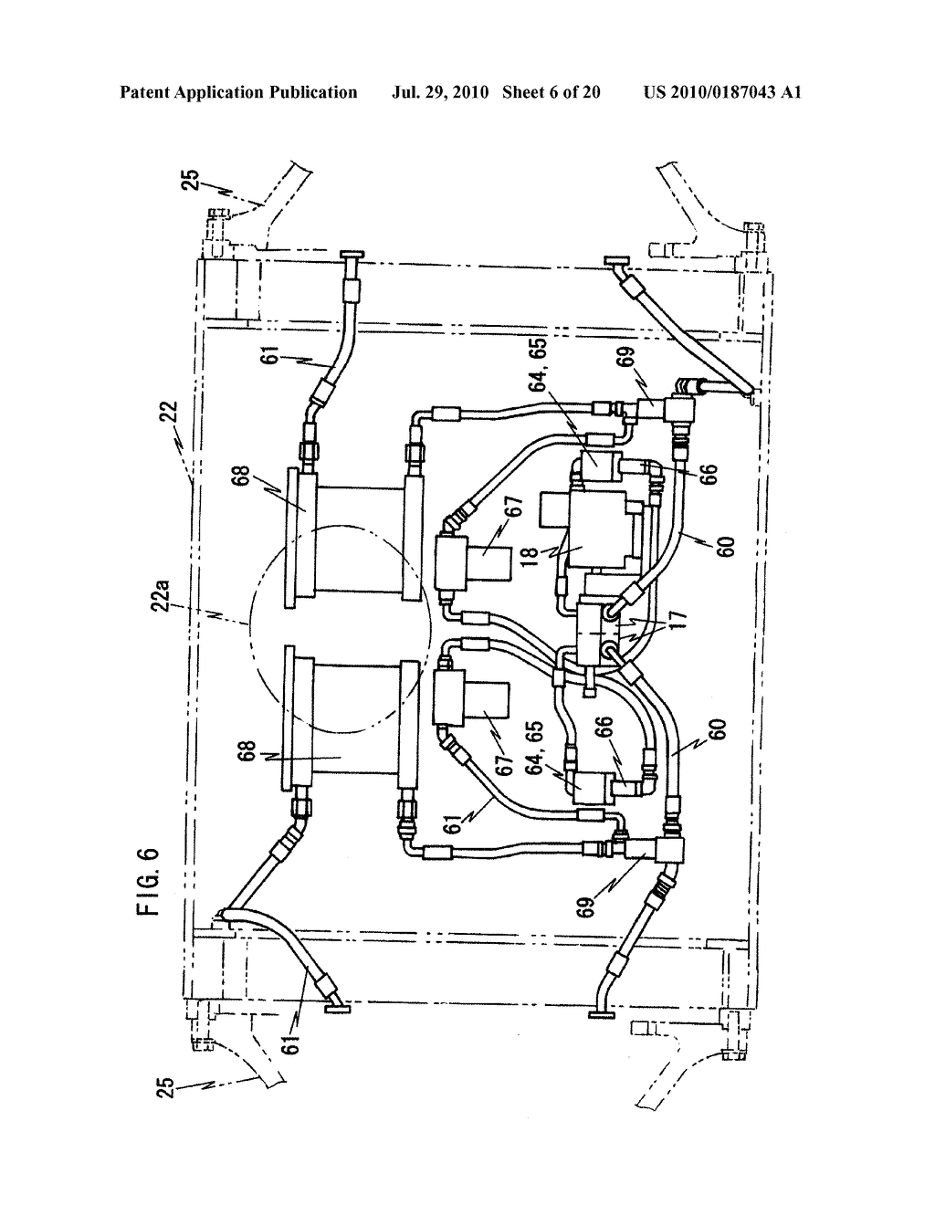 LUBRICATING OIL COOLING DEVICE FOR TRAVELING SPEED REDUCTION GEAR - diagram, schematic, and image 07