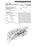 METHOD AND DEVICE FOR FORMING BATCHES OF SUBSTANTIALLY PARALLELEPIPED OBJECTS MOVING ON A CONVEYOR BELT diagram and image