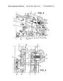 METHOD AND DEVICE FOR FORMING BATCHES OF SUBSTANTIALLY PARALLELEPIPED OBJECTS MOVING ON A CONVEYOR BELT diagram and image