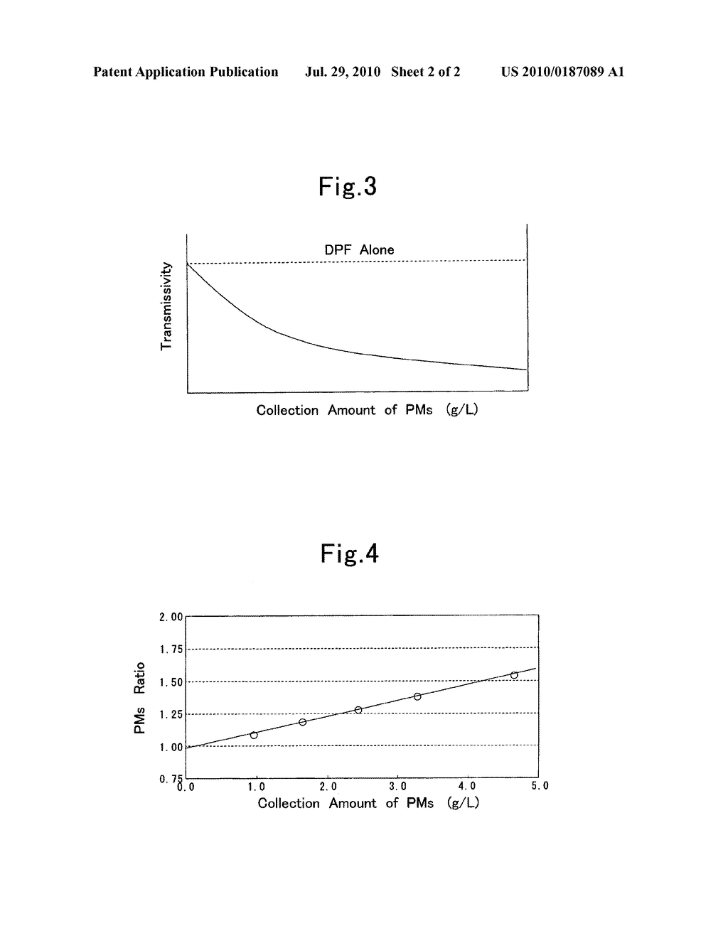 COLLECTION-AMOUNT DETECTION METHOD FOR PARTICULATE MATTERS AND COLLECTION-AMOUNT DETECTION APPARATUS THEREFOR AND EXHAUST-GAS CONVERTING APPARATUS - diagram, schematic, and image 03