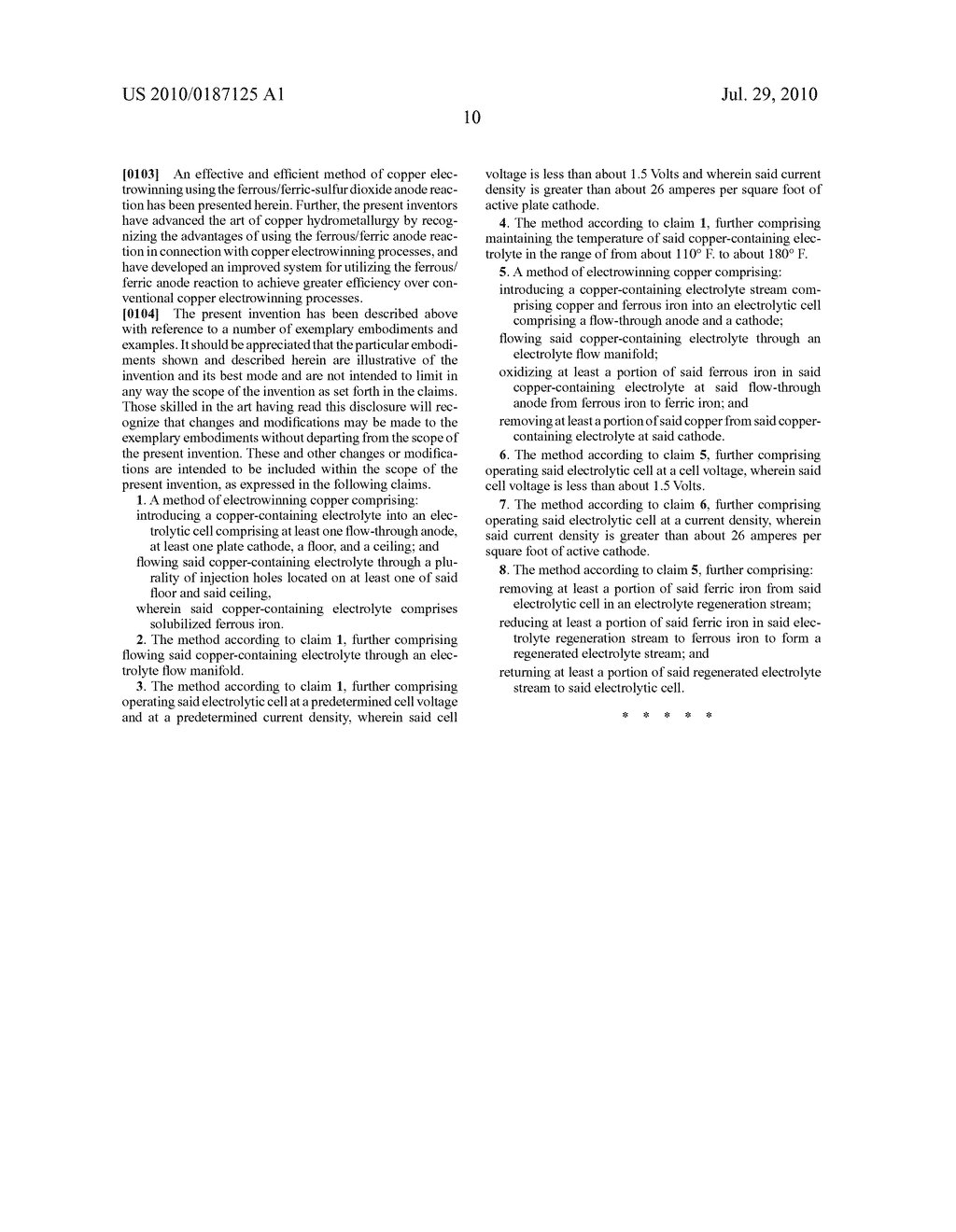 METHOD AND APPARATUS FOR ELECTROWINNING COPPER USING FERROUS/FERRIC ANODE REACTION - diagram, schematic, and image 14