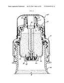 CAP ASSEMBLY HAVING STORAGE CHAMBER FOR SECONDARY MATERIAL WITH MOVABLE WORKING MEMBER diagram and image