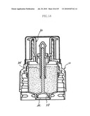 CAP ASSEMBLY HAVING STORAGE CHAMBER FOR SECONDARY MATERIAL WITH MOVABLE WORKING MEMBER diagram and image