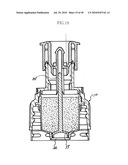 CAP ASSEMBLY HAVING STORAGE CHAMBER FOR SECONDARY MATERIAL WITH MOVABLE WORKING MEMBER diagram and image