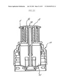 CAP ASSEMBLY HAVING STORAGE CHAMBER FOR SECONDARY MATERIAL WITH MOVABLE WORKING MEMBER diagram and image