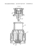 CAP ASSEMBLY HAVING STORAGE CHAMBER FOR SECONDARY MATERIAL WITH MOVABLE WORKING MEMBER diagram and image