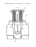 CAP ASSEMBLY HAVING STORAGE CHAMBER FOR SECONDARY MATERIAL WITH MOVABLE WORKING MEMBER diagram and image