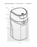 DIAPER DISPOSAL CONTAINER diagram and image