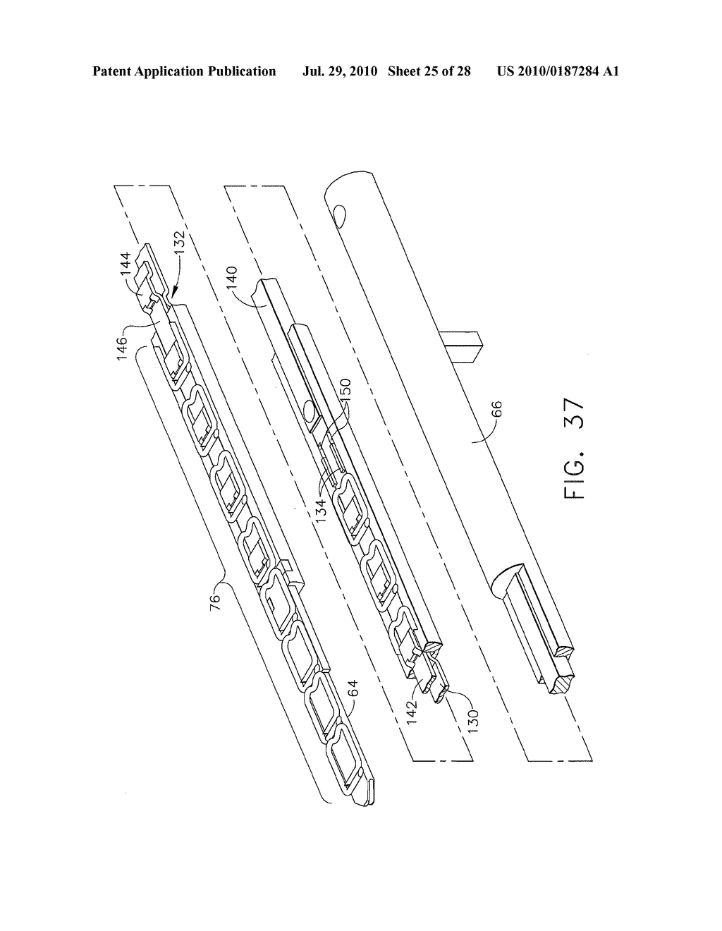 Apparatus For Feeding Staples In a Low Profile Surgical Stapler - diagram, schematic, and image 26