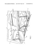 Accessible control panel for overhead electrical apparatus in a suspended ceiling system diagram and image