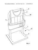 Storage Apparatus For Wearable Weights And Method diagram and image