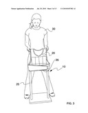 Storage Apparatus For Wearable Weights And Method diagram and image