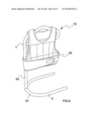 Storage Apparatus For Wearable Weights And Method diagram and image