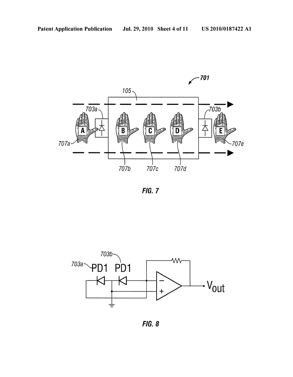 INTEGRATED LIGHT EMITTING AND LIGHT DETECTING DEVICE - diagram, schematic, and image 05