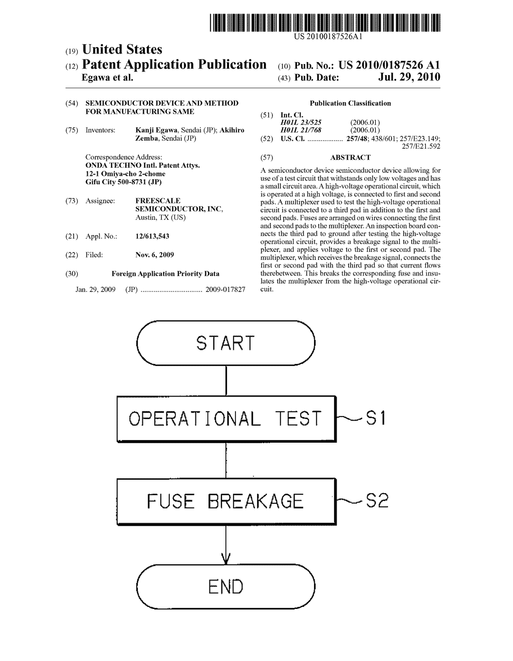 SEMICONDUCTOR DEVICE AND METHOD FOR MANUFACTURING SAME - diagram, schematic, and image 01