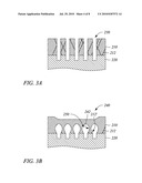 SUSPENDED MONO-CRYSTALLINE STRUCTURE AND METHOD OF FABRICATION FROM A HETEROEPITAXIAL LAYER diagram and image