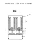 SEMICONDUCTOR MEMORY DEVICE INCLUDING A CYLINDER TYPE STORAGE NODE AND A METHOD OF FABRICATING THE SAME diagram and image